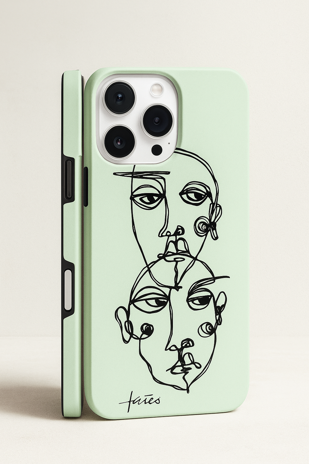 faies - hardcase - pastel green